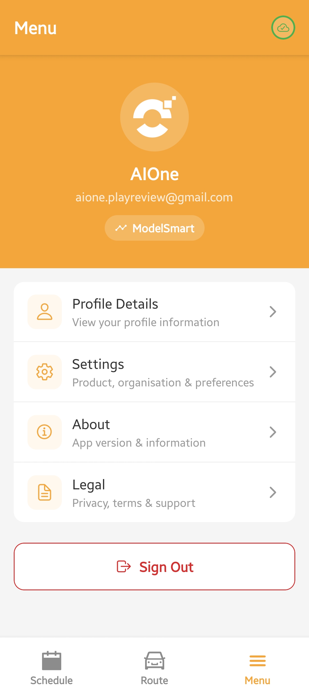 AiOne App Screenshot 2